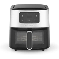 6-Qt Basket Air Fryer Oven that Roasts, Bakes, Broils &amp; Air Frys Quick &amp; Easy Meals - Digital Display with 5 Presets