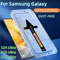 For Samsung Galaxy S24 S23 S22 Ultra Tempered Glass Tempering Glass Explosion-proof Screen Protector Protective with Install Kit