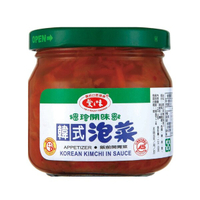 愛之味 韓式泡菜(玻璃罐) 190g (1入) 【康鄰超市】