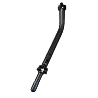 Folding Bike Handlebar Stem Replacement Part 25 4mmx400mm Quick Release Design Suitable for Various Mountain Bikes