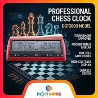Jam Catur DGT 3000 - Chess Clock DGT 3000 Red