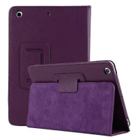 Ultra Slim Flip PU Leather Case For iPad Mini 3 Case Auto Sleep /Wake Litchi Cover For iPad mini 3 Smart Stand Holder Folio Case