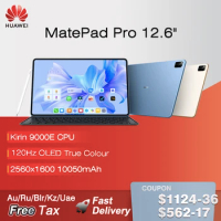 2022 HUAWEI MatePad Pro 12.6 Inch Tablet 8GB 128GB/256GB WIFI HarmonyOS 3 CPU Kirin 9000E OLED 120Hz Touch Screen 10050mAh