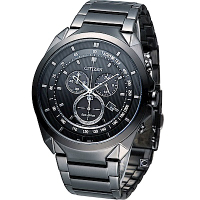 CITIZEN Eco-Drive 未來時尚 計時腕錶(AT2155-58E)44mm