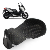 Motorcycle Modified Leather Storage Box Seat Storage Bucket Cover Mat blanket For Yamaha Xmax300 2017 2018 2019 2020 2021 2022