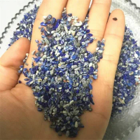 100g Natural lapis lazuli rock crystal gravel lapis lazuli stone rubble