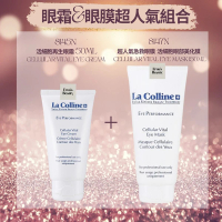 眼霜&眼膜超人氣組合超抵價 La Colline科麗妍8145N再生緊緻眼霜Cellular Vital Eye Cream & 8147N 皇牌急救活細胞明眸眼部美化膜Eye Mask 150ml 