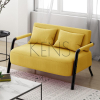 【KENS】沙發 沙發椅 臥室小沙發網紅客廳簡易租房服裝店單人沙發椅雙人布藝小戶型沙發