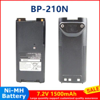 BP-210N NI-MH Battery 7.2V 1500mAh Walkie Talkie for Icom radio IC-A6 IC-A24 IC-F3GT IC-F11 recharge