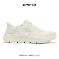 Sepatu Sneakers Wanita SKECHERS GO WALK FLEX KRYSTA 125502NAT ORIGINAL 37.5