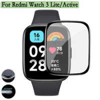 1/5pcs 3D Curved Composite Film For Redmi Watch 3 Lite/Active Screen Protectors Soft Glass Protective Film Accessories