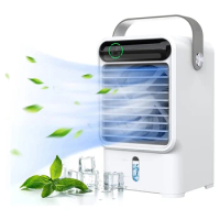 Portable Air Conditioner,Evaporative Air Cooler With 3 Wind Speeds, Quiet Personal Mini Air Conditioner For Home Office