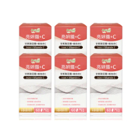 【多立康】亮妍鐵+C膠囊6罐共360粒(鐵/維他命C/蔓越莓/葡萄籽/前花青素)