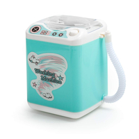 Electric Makeup Brush Cleaner Makeup Sponge Washing Machine Toy Makeup Brush Puff Cleaning Machine B