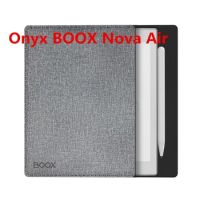 2021 New Boox Nova Air Holster Embedded Original Leather case Ebook Case Top Sell Black Cover For Onyx BOOX Nova Air