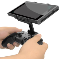 Mobile Phone Clip Stand Compatible for Switch Pro Controller Mount Holder Handle Bracket for Nintendo Switch Lite Gamepad