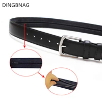 High Quality Outdoor Men's Zipper Wallet Belt Inner Clip Anti-theft Zipper Pin Buckle Belt Casual Hidden Zipper Wallet Men Belt