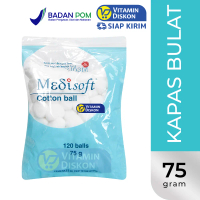 MEDISOFT COTTON BALL 120 BALLS