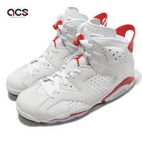 Nike 休閒鞋 Air Jordan 6 Retro 男鞋 喬丹 AJ6 Red Oreo 灌籃高手 白 紅 CT8529162