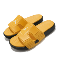 Nike 拖鞋 Jordan Hydro 8 套腳 男鞋 喬丹 輕便 夏日 舒適 簡約 穿搭 黃 黑 CD2803003