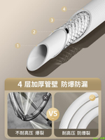 全自動洗衣機進水軟管加長接水管通用延長管4分上水管子接頭配件