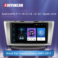 JOYINCAR 2+32G 9inch Android 10.1 2 Din Car Stereo Radio Autoradio Multimedia MP5 Player for Toyota Camry 2007-2011 Gps Naviga