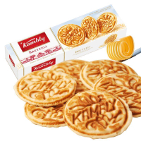 Swiss Kambly Kambly Chocolate Biscuits Egg Roll Waffle Flake Sandwich Biscuits 4.15.11