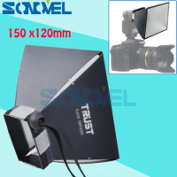 Universal Foldable Flash Diffuser Softbox for Canon Yongnuo YN600EX-RT YN-685 YN-568EX YN-565EX YN-560 III YN-560 IV YN500EX