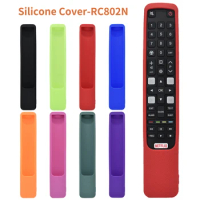 RC802N Remote Control Cover for TCL Smart TV U43P6046 U49P6046 U65P6046 Remote Control TCL RC802N Shockproof Case