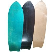 Maple Skateboard Tibetan Durable Solid Professional Carver Surf Land Roller Skateboard Skating Skate Board For Men Without Wheel