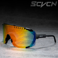 SCVCN Photochromic Sunglasses for Men Cycling Glasses Mountain Bike Road Bicycle Eyewear Pock Cycle Goggles UV400 MTB Biking