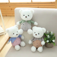 BEI Small teddy bear elephant Doll Plush cushion lovely Toys Teddy bear doll party activity gifts wedding birthday Creative gift