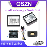 Canbus Box For Android Volkswagen Skoda Seat Golf 5/6/Polo/Passat/jetta/Tiguan/Touran DVD Car Player Raise VW-RZ-08 Wiring Cable
