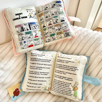 Bantal Buku Putera Kecil Kreatif Hadiah Hari Lahir Siri Penyembuhan Kusyen Snoopy Kartun Comel untuk