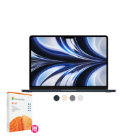 【Apple】微軟365個人版★MacBook Air 13.6吋 M2 晶片 8核心CPU 與 8核心GPU 16G/256G SSD