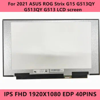 LQ156M1JW25 Matrix LCD Screen 2021 For ASUS ROG Strix G15 G513QY G513QY G513 Laptop LCD screen FHD