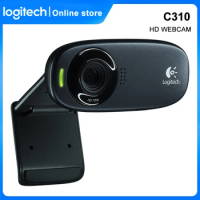 Logitech C310 Computer Video Conference Camera HD Webcam Desktop Computer Notebook USB Mcrophone Online Education Original