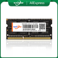 WALRAM Memoria Ram DDR3 4GB Laptop Notebook Ram 1600MHz 2400MHz 1866MHz 204pin Sodimm memória memory For Intel AMD