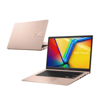 【ASUS】筆電包/滑鼠組★14吋13代i7輕薄16G筆電-蜜誘金(VivoBook X1404VA/i7-1355U/16G/1TB SSD/W11)