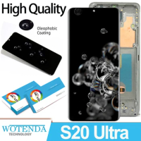 6.9 " Dynamic AMOLED Display for Samsung S20 Ultra LCD Touch Screen Digitizer Assembly For S20 Ultra 5G Repair Parts