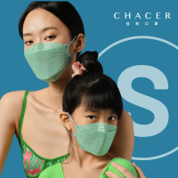 CHACER 佳和 兒童款_大童/成人小顏4D立體魚型KF94醫用防護口罩(春夏色系/10入/台灣製+雙鋼印)