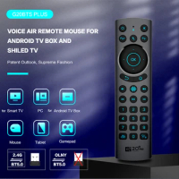 Voice Remote Control G20BTS Plus G20S PRO 2.4G Wireless Mini Keyboard Air Mouse with Microphone IR Learning for Android TV Box
