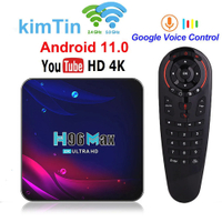 TV  Android 11H96 Max RK3318 Smart TV  4GB 64GB USB3.0 2.4G 5G Dual Wifi  Play Store Youtube IPTV 4K Media Player