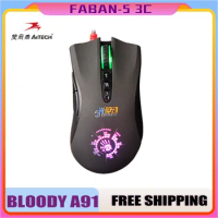 A4tech Bloody A91 Gaming Mouse Wired Macro Programming Driver E-Sports Gaming Mouse For Pc Office Ga