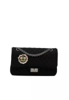 Chanel 二手香奈兒復刻版羊毛肩背包