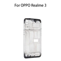Front Housing LCD Frame Bezel Plate Repair Parts For OPPO Realme 3