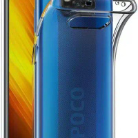Transparent Protective Case For Xiaomi Poco X3 NFC X4 GT X5 Clear TPU Shell POCO M3 M4 M5 F3 F4 F5 Pro Soft Silicone Back Cover