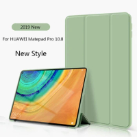 Tablet case for Huawei MatePad Pro 10.8 PU Leather Slim Folding Stand cover for Huawei MatePad Pro 2019 MRX-W09 W19 AL09 AL19
