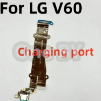 Original High-Quality LG V60 ThinQ 5G USB Docking Port Board Flexible Cable Maintenance Accessories, Mobile Phone Accessories