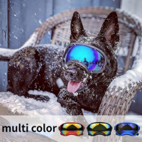 Pet Glasses Sunglasses Medium and Large Dog Sunglasses Police Military Dog Goggles for Outdoor Sports